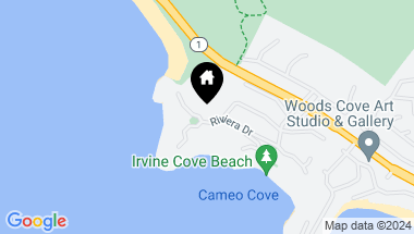 Map of 2620 Riviera Drive, Laguna Beach CA, 92651