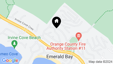 Map of 846 Emerald Bay, Laguna Beach CA, 92651