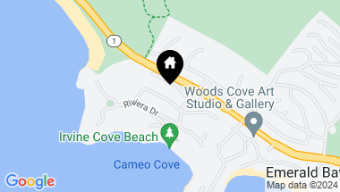 Map of 2526 Monaco Drive, Laguna Beach CA, 92651