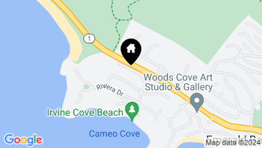 Map of 2555 Altamar Drive, Laguna Beach CA, 92651