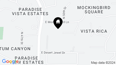 Map of 5000 E SKY DESERT Lane, Paradise Valley AZ, 85253