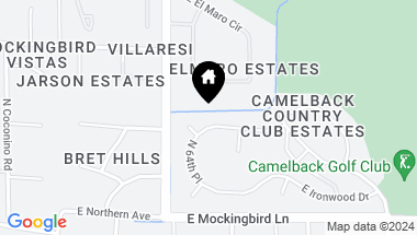 Map of 6440 E Maverick Road, Paradise Valley AZ, 85253