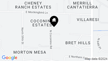 Map of 6110 E Maverick Road # 1, Paradise Valley AZ, 85253