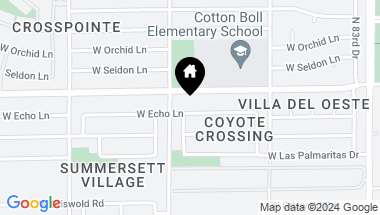Map of 8630 W ECHO Lane, Peoria AZ, 85345