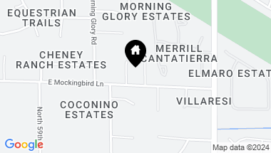 Map of 6130 E MOCKINGBIRD Lane, Paradise Valley AZ, 85253