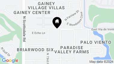 Map of 8416 N 74TH Place, Scottsdale AZ, 85258