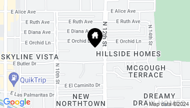 Map of 1130 E BUTLER Drive # C8, Phoenix AZ, 85020