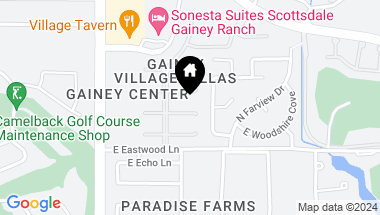 Map of 7378 E DEL ACERO Drive, Scottsdale AZ, 85258