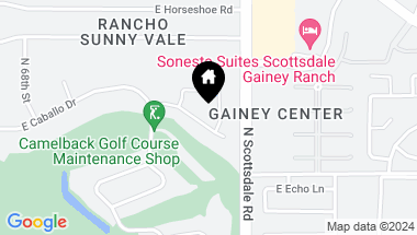 Map of 7130 E CABALLO Circle, Paradise Valley AZ, 85253