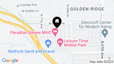 Map of 8601 N 71st Avenue # 114, Glendale AZ, 85301