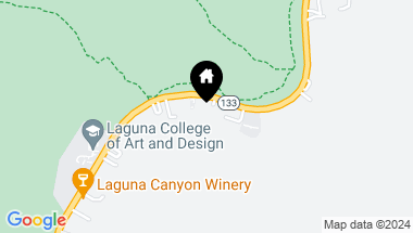 Map of 2695 Laguna Canyon Road, Laguna Beach CA, 92651