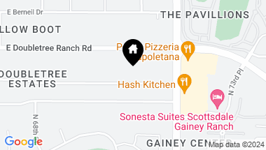 Map of 7030 E HORSESHOE Road, Paradise Valley AZ, 85253