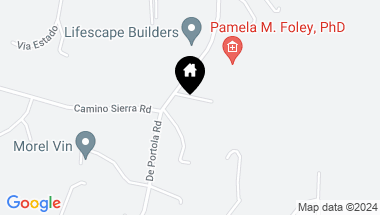 Map of 42331 De Portola Road, Temecula CA, 92592