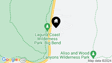 Map of 11 Castle Rock Road, Laguna Beach CA, 92651