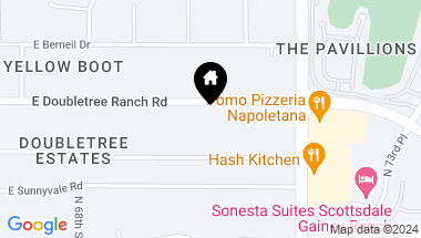 Map of 7011 E DOUBLETREE RANCH Road, Paradise Valley AZ, 85253