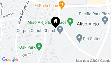 Map of 17 Water, Aliso Viejo CA, 92656