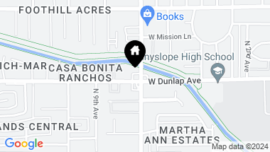 Map of 702 W DUNLAP Avenue, Phoenix AZ, 85021