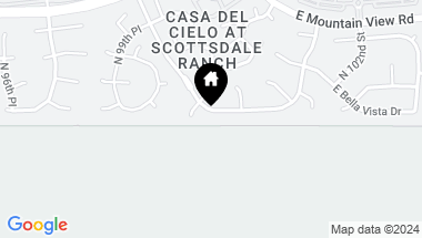 Map of 10065 E DOUBLETREE RANCH Road, Scottsdale AZ, 85258