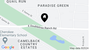 Map of 9000 N 60TH Street, Paradise Valley AZ, 85253