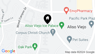 Map of 22 Pacific Grove Drive, Aliso Viejo CA, 92656