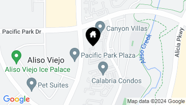 Map of 23412 Pacific Park Drive 2C, Aliso Viejo CA, 92656