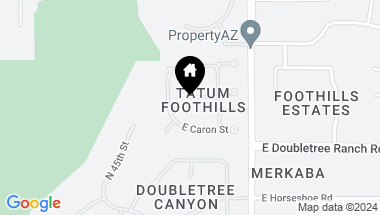 Map of 4627 E SANNA Street, Phoenix AZ, 85028