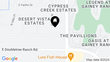 Map of 7100 E BERNEIL Drive, Paradise Valley AZ, 85253