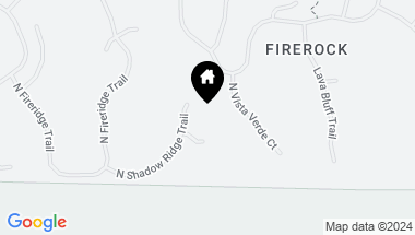 Map of 9137 N SHADOW RIDGE Trail, Fountain Hills AZ, 85268