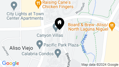 Map of 23412 Pacific Park Drive 19D, Aliso Viejo CA, 92656
