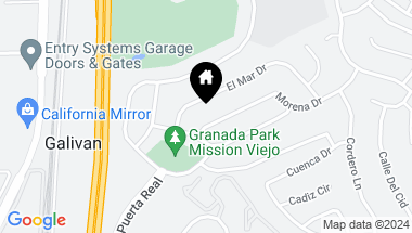 Map of 26501 Morena Drive, Mission Viejo CA, 92691