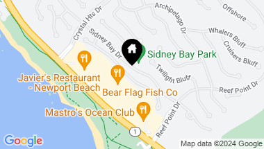 Map of 56 Sidra Cove, Newport Coast CA, 92657