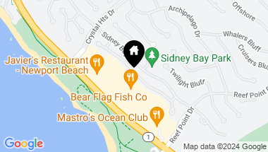 Map of 38 Sidra Cove, Newport Coast CA, 92657