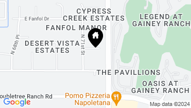 Map of 7131 E BERNEIL Lane, Paradise Valley AZ, 85253