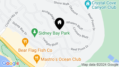 Map of 84 Archipelago Drive, Newport Coast CA, 92657