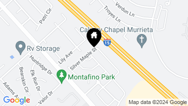 Map of 41296 Silver Maple Street, Murrieta CA, 92562