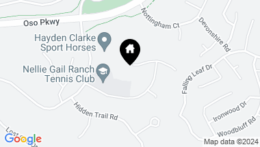 Map of 25372 Spotted Pony Lane, Laguna Hills CA, 92653