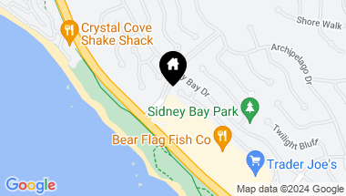 Map of 4 Sidra Cove, Newport Coast CA, 92657