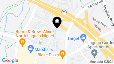Map of 65 Bentwood Lane, Aliso Viejo CA, 92656