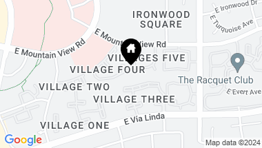 Map of 9415 E PURDUE Avenue E # 286, Scottsdale AZ, 85258