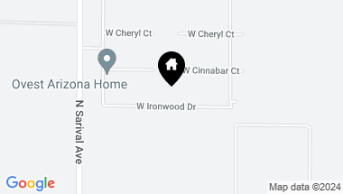 Map of 16014 W IRONWOOD Drive, Waddell AZ, 85355