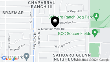 Map of 6515 W MOUNTAIN VIEW Road, Glendale AZ, 85302