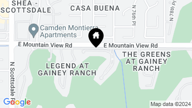 Map of 7475 E GAINEY RANCH Road # 7, Scottsdale AZ, 85258