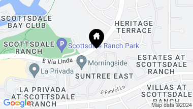 Map of 10520 E Vogel Avenue, Scottsdale AZ, 85258