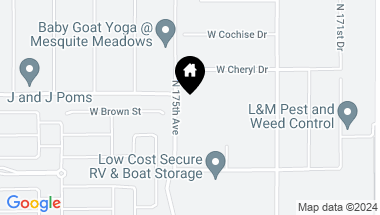 Map of 10015 N 175th Avenue, Waddell AZ, 85355