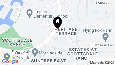 Map of 9980 N 106TH Street, Scottsdale AZ, 85258