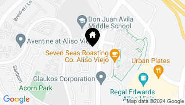 Map of 2 Open View Lane, Aliso Viejo CA, 92656