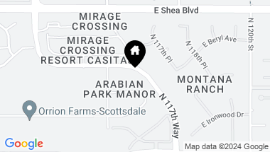 Map of 11681 E Cochise Drive, Scottsdale AZ, 85259