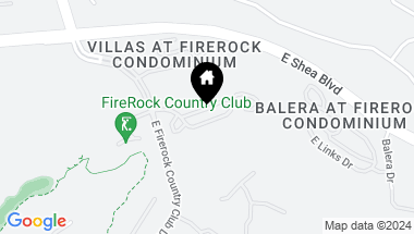 Map of 16020 E RIDGESTONE Drive, Fountain Hills AZ, 85268