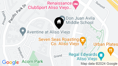 Map of 9 Cupertino Circle 112, Aliso Viejo CA, 92656