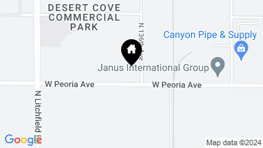 Map of 13630 W PEORIA Avenue, Surprise AZ, 85379